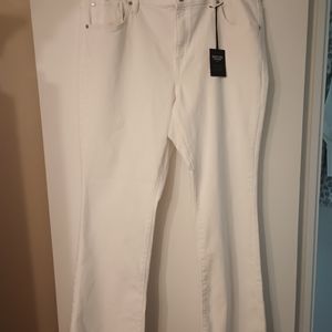 Vera Wang white jeans